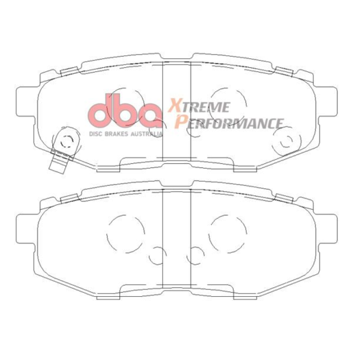 DBA Rear Xtreme Performance Brake Pads - DB1789XP