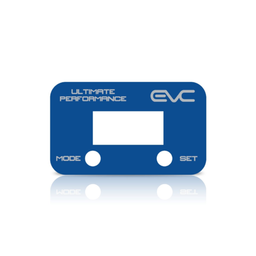 EVC Throttle Controller Face Plate - Blue - CFBL