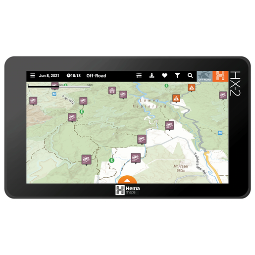 Hemamaps HX-2 7Inch Portable On/Off Road Navigator - GPS2444