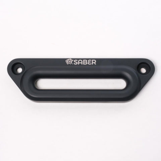 Saber 6061 Aluminium Offset Fairlead Cerakote Black - SBR-OFLBLK