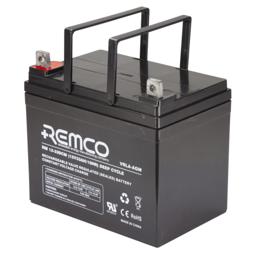 Remco AGM Deep Cycle Battery 12V 35.4Ah - RM12-33DCM