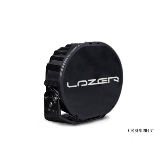 Lazer Lamps Black Lens Cover Sentinel 9'' - LC-BLK-0S9