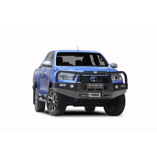ECB Winch Bullbar w/ Bumper Lights To Suit Toyota Hilux SR - EAT222SYM