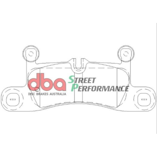 DBA Rear Street Performance Brake Pads - DB2229SP