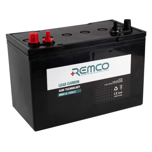 Remco AGM Lead Carbon Deep Cycle - RM12-105LC
