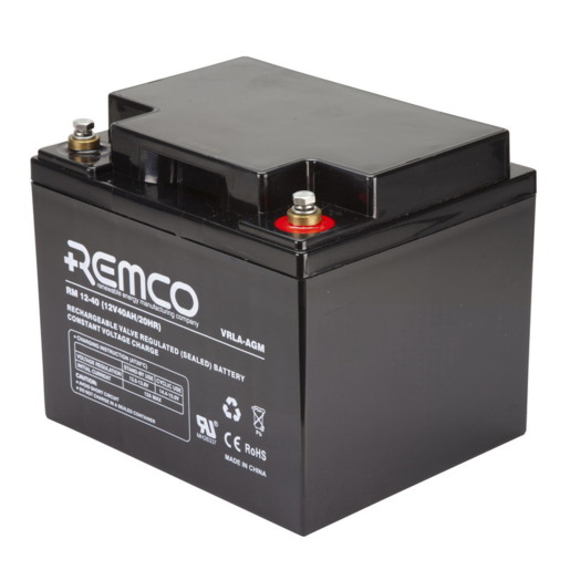 Remco AGM Standby Battery - RM12-40