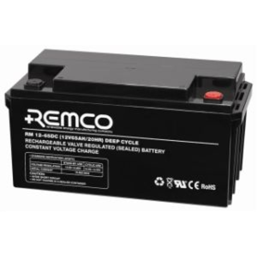 Remco AGM Standby Battery - RM12-65