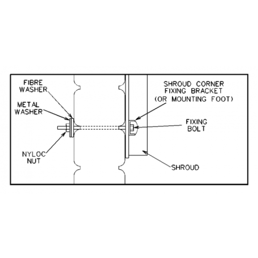 Davies Craig Universal Dual Fan Mounting Kit 12V - 1002