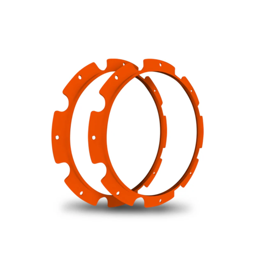 Ultra Vision Raptor 70 Driving Light Orange Rim Kit