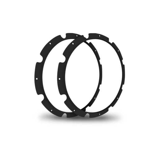 Ultra Vision Raptor 120 Driving Light Black Rim Kit
