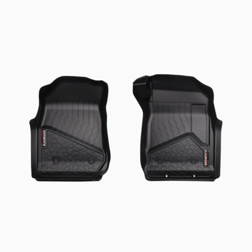 Bedrock Front & Rear Moulded Floor Liners to Suit Isuzu MU-X 2013-20 - BRI002FR