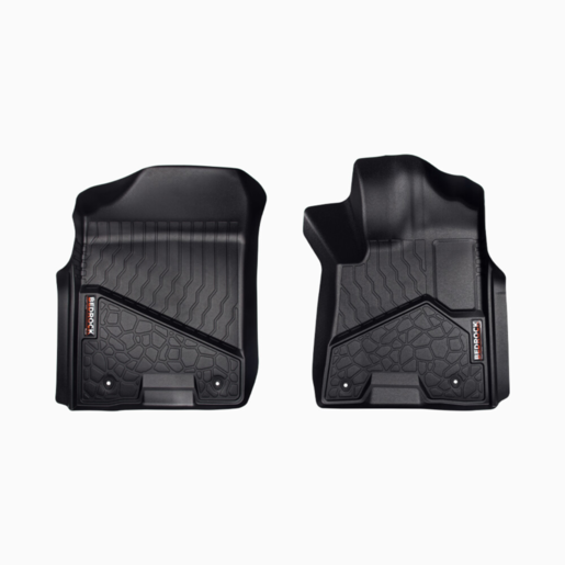 Bedrock Front & Rear Moulded Floor Liners to Suit Nissan Patrol - BRN004FR