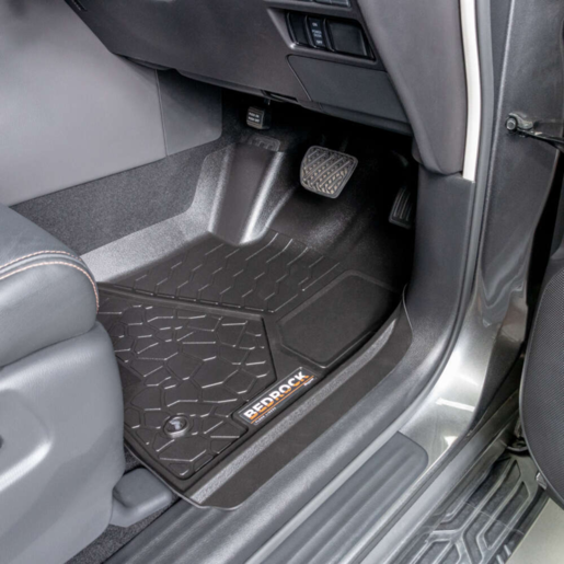 Bedrock Front & Rear Moulded Floor Liners to Suit Nissan Patrol - BRN004FR