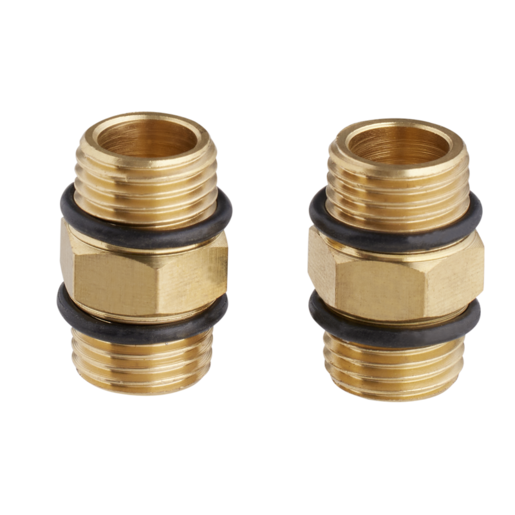 Vyking Force Air Fitting Male to Male 1/4" Thread - VFAF08