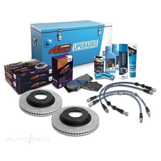 Bendix Ultimate 4WD Brake Upgrade Kit - U4WD-BUK109