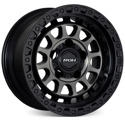 16 Inch Roh Rims ROH 16X9 -12 5/150 Assault Graphite - AST16901BM | ROH Wheels | Brands ...