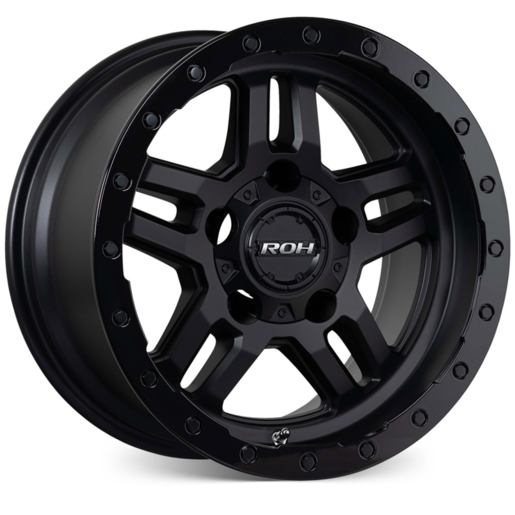 16 Inch Roh Rims ROH 16X9 -59 5/150 Hammer Matt Black - HAM16959MB | ROH Wheels | Brands ...