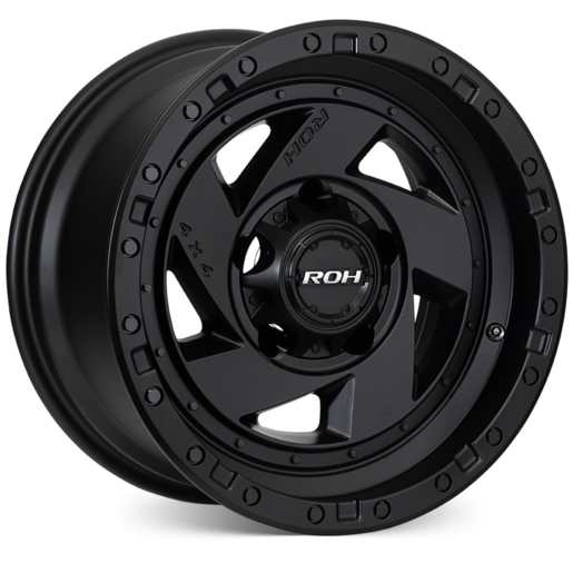 ROH 16X8 -22 6/139.7 Vulcan Matt Black - VUL16822MB