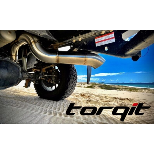 Torqit 6? DPF Back Exhaust: Performance Exhaust For 6.7L F250 - HS8187SS