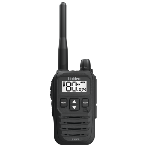 Uniden 80 Channel UHF Handheld 2-Way Radio 2W - UH825 