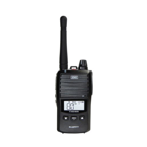 GME UHF CB Handheld Radio including Accessories Twin Pack 5/1 Watt