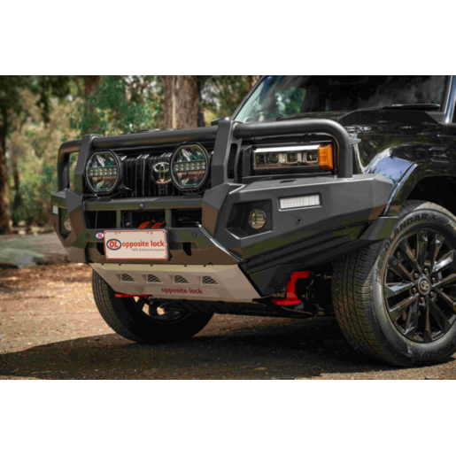 Opposite Lock Base Rack Opposite Lock Bull Bar To Suit Toyota Land Cruiser Prado | Opposite ...