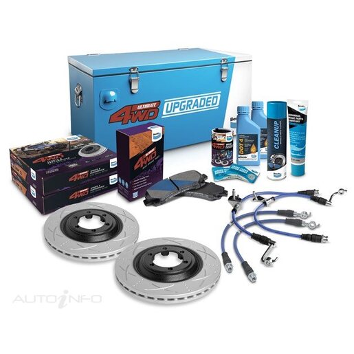 Bendix Ultimate 4WD Brake Upgrade Kit - U4WD-BUK107+2