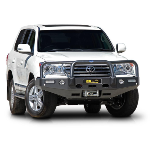 ECB Winch Bullbar w/ Bumper Lights To Suit Toyota LandCruiser - EAT112SYP