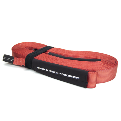 Outback Armour 10 Tonne / 20 Meter Winch Extension Strap Heavy Duty - OAWE10T20M
