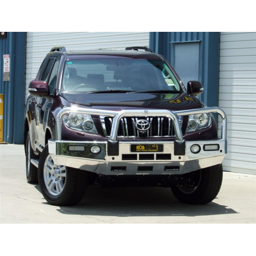 ECB Bullbar w/ Bumper Lights To Suit Toyota Prado 150 Series - EAT116SYP