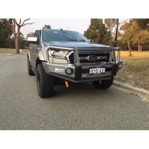 Opposite Lock Base Rack Opposite Lock Premium Bullbar To Suit Ford Ranger PX MKII Post Type ...