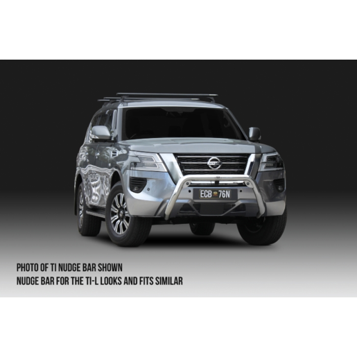 ECB Nudge Bar To Suit Nissan Patrol Y62 TI-L 08/19 to 11/21 - NBN72SYP