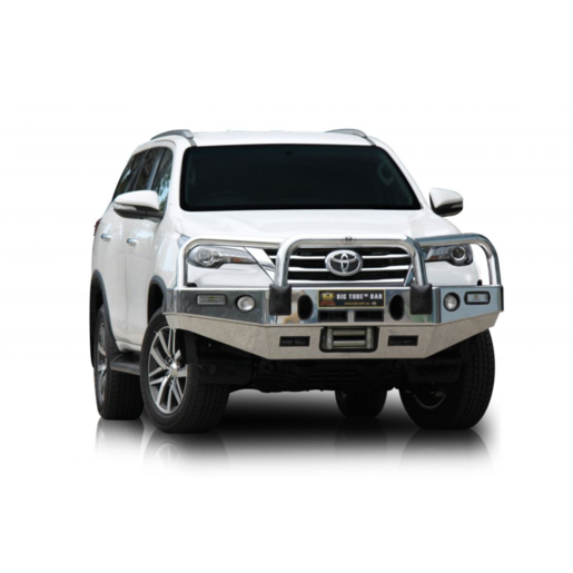 ECB Winch Bullbar w/ Bumper Lights To Suit Toyota Fortuner - EAT231SYP