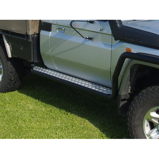 L79 Rear Step Opposite Lock Side Steps To Suit Toyota Landcruiser 79 Series Single ...