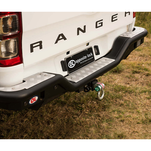 Opposite Lock Rear Step Tow Bar To Suit Toyota Hilux (07/15-ON) OL200TH15