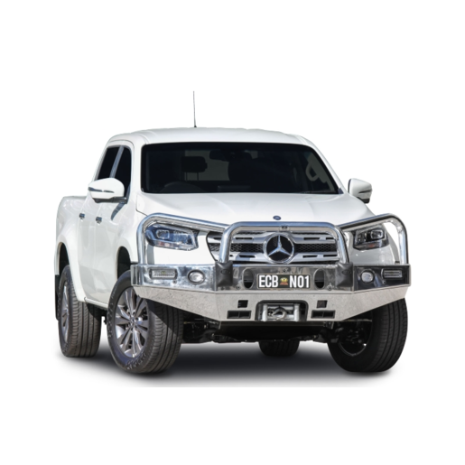 ECB Winch Bullbar w/ Bumper Lights To Suit Mercedes-Benz X Class - EAMB101SYB