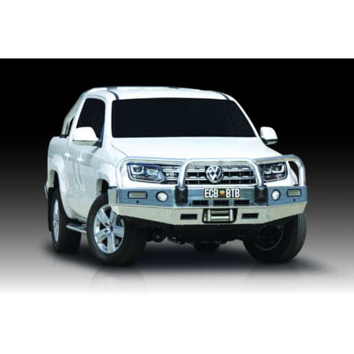 ECB Winch Bullbar w/ Bumper Lights To Suit Volkswagen Amarok - EAV48SYP