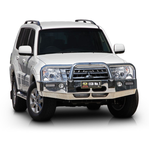 ECB Bullbar w/ Bumper Lights To Suit Mitsubishi Pajero NX - EAM109SYB