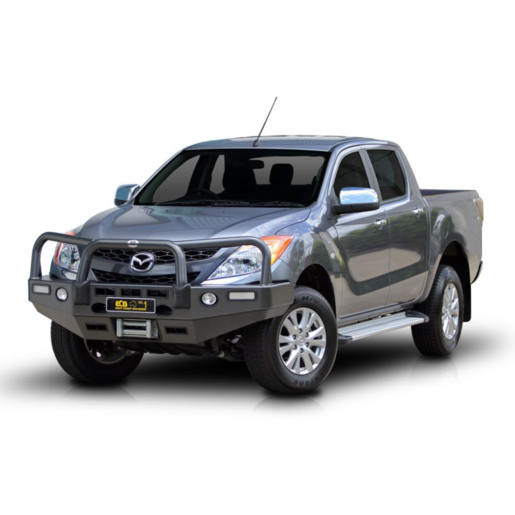 ECB Winch Bullbar w/ Bumper Lights To Suit Mazda BT-50 - EAMA51SYB