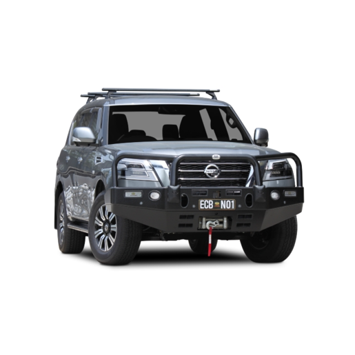ECB Winch Bullbar w/ Bumper Lights To Suit Nissan Patrol Y62 - EAN72SYP
