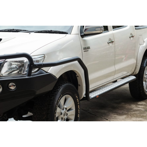 PIAK Side Step Silver To Suit Toyota Hilux 2011 to 2015 PK404SCPTH11F