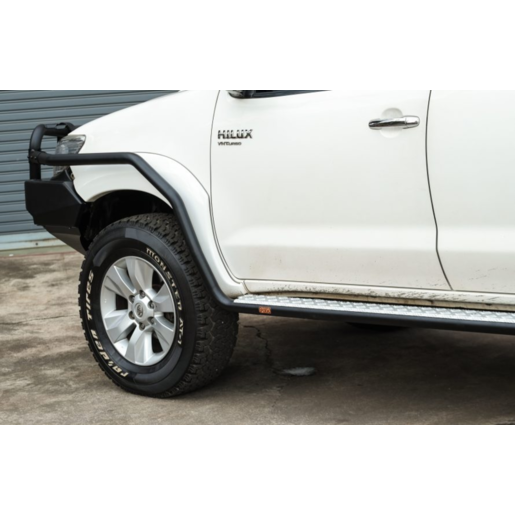 PIAK Side Step Silver To Suit Toyota Hilux 2011 to 2015 PK404SCPTH11F
