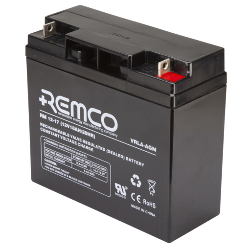 Remco Stand By Battery 12V 18Ah - RM12-17