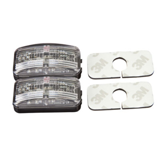 Roadvision LED Marker Lights Adhesive 2 Pack White - BR7W2S