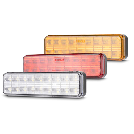 RoadVision LED Indicator Lamp 10-30V 135x38x20mm Amber - BR135A