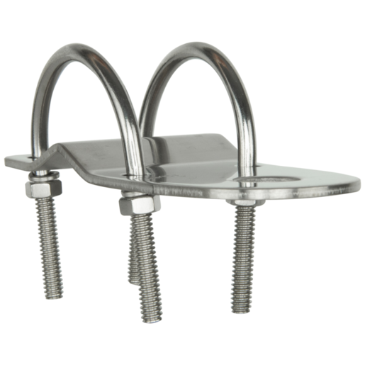 GME Bull Bar Bracket With "U" Bolts Stainless Steel 3mm