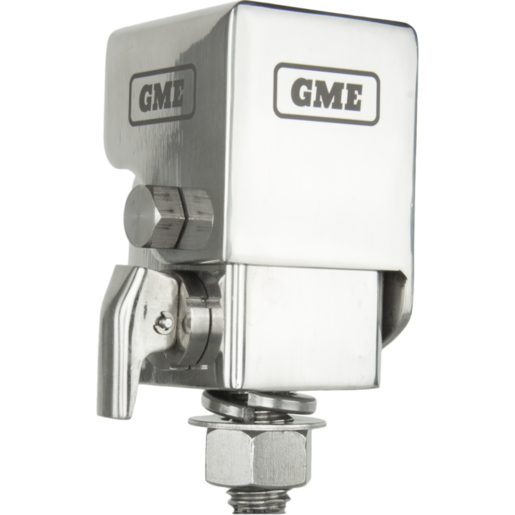 GME Fold-down Antenna Mounting Bracket Stainless Steel - MB042