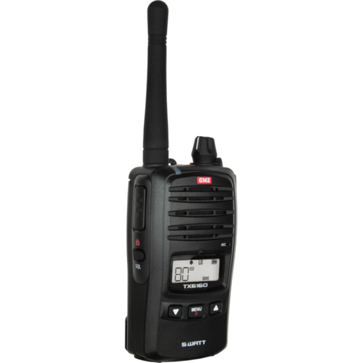 GME 5/1 Watt IP67 UHF CB Handheld Radio - TX6160X