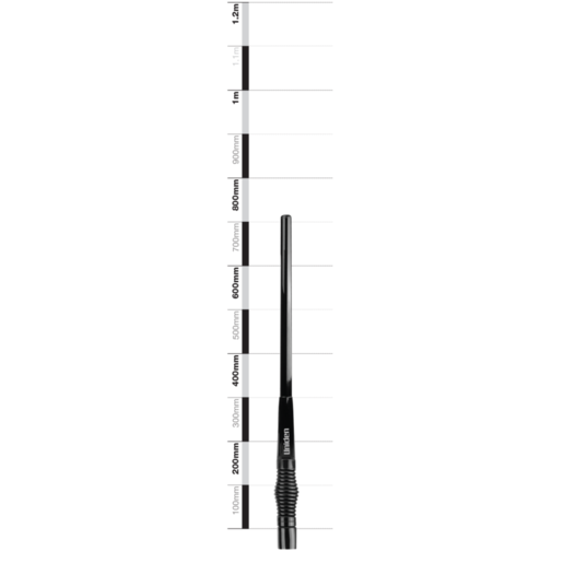 Uniden Heavy Duty Fibreglass Raydome Antenna Black(3.0 dBi Gain) - ATX970S