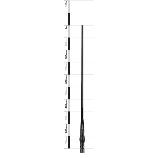 Uniden Heavy Duty Fibreglass Raydome Antenna Black (6.6 dBi Gain) - ATX890